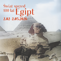 The poster depicts a piece of desert, a pyramid, and a sphinx. In the foreground, a man wearing a long white robe and headwear sits on a camel, holding a shotgun.