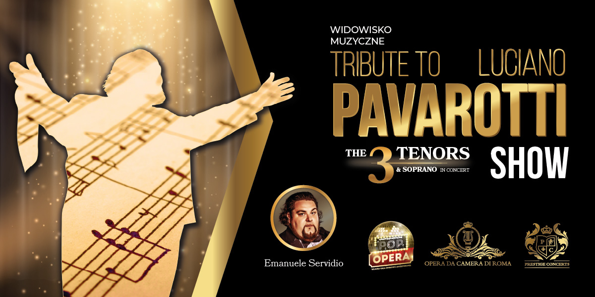 Graphics promoting the concert