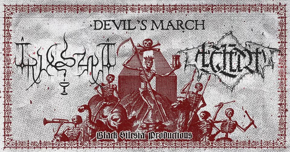 Graphics promoting the concert