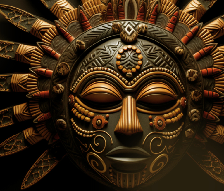 Afrykańska maska.