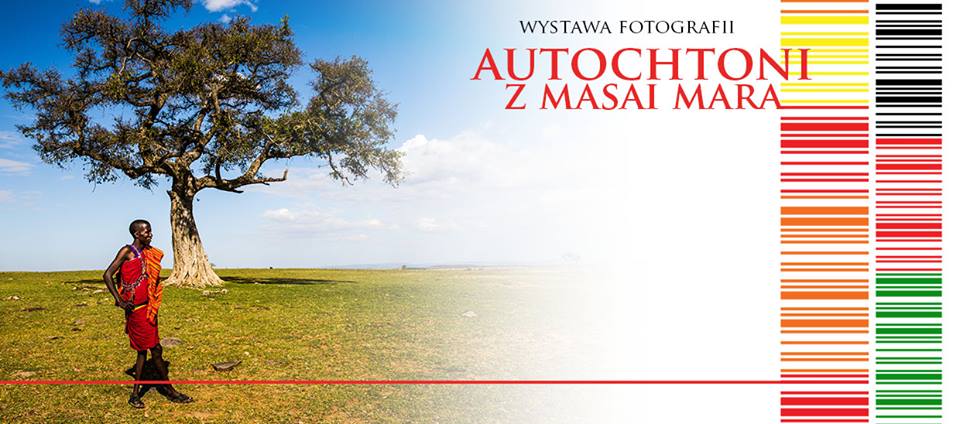 Autochtoni z Masai Mara - plakat