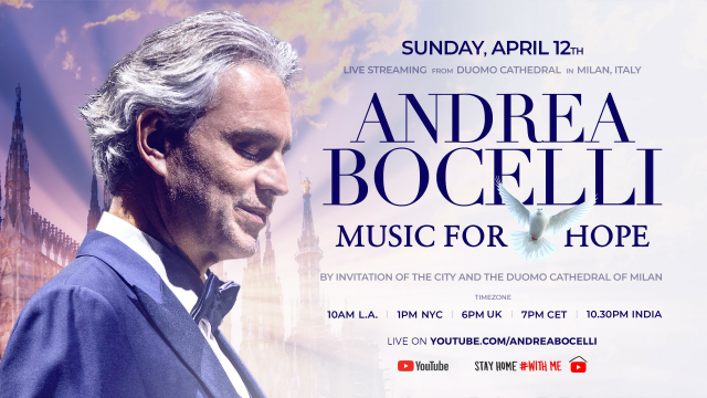 Baner: Andrea Bocelli