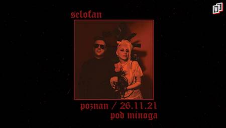 Na plakacie zdjęcie duetu oraz najważniejsze informacje o koncercie.