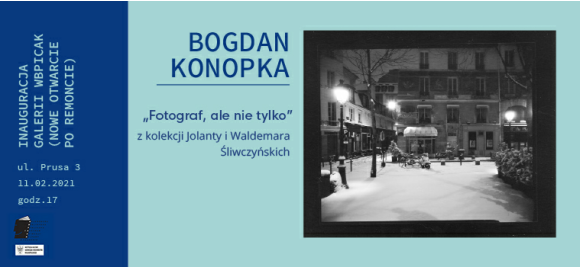 Na banerze zdjęcie zrobione przez artystę.