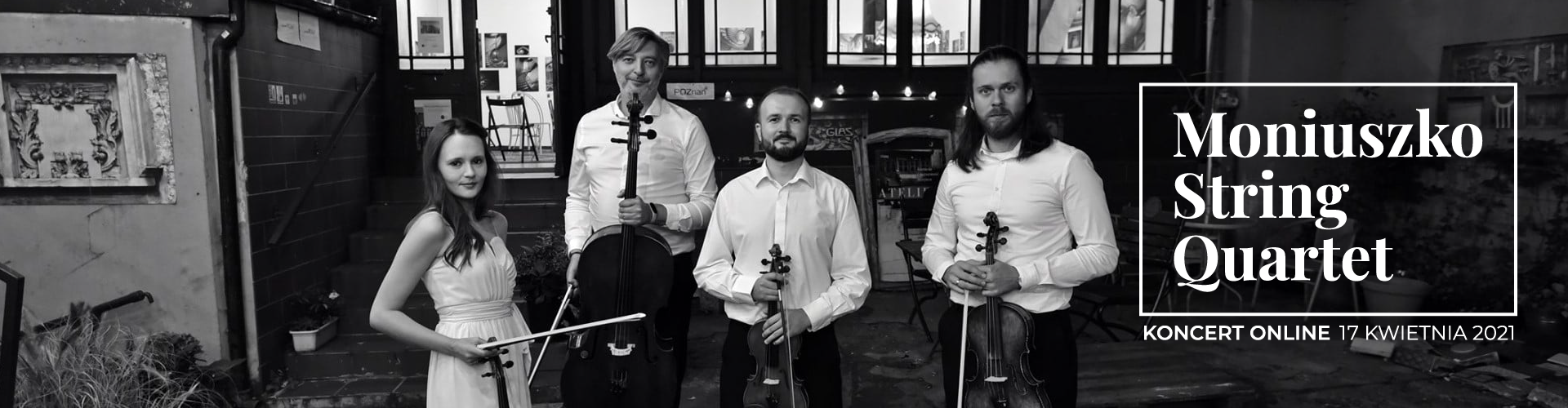 Na banerze nazwa zespołu.