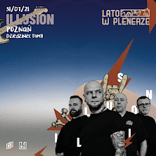 Baner ze zdjęciem artystów.