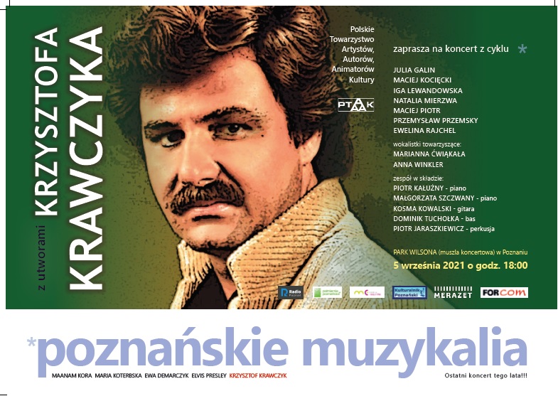 Namalowana podobizna Krzysztofa Krawczyka.