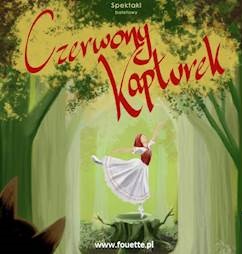 Tancerwczka w pointach pod drzewami.