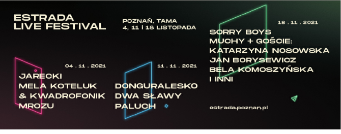 Baner z nazwą wydarzenia.