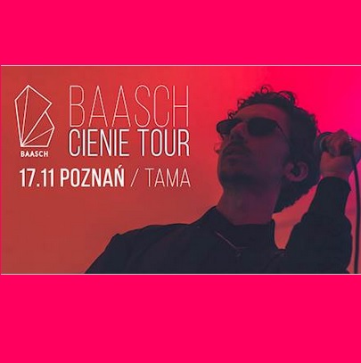 Baner ze zdjęciem artysty i nazwą wydarzenia.