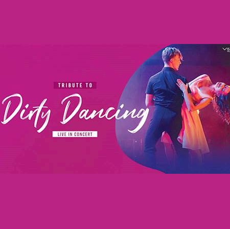 Zdjęcie tańczącej pary i informacje o wydarzeniu.