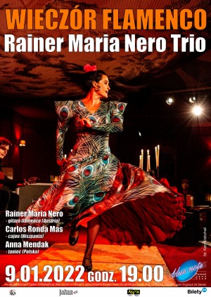 Zdjęcie tancerki Flamenco i informacje o wydarzeniu.