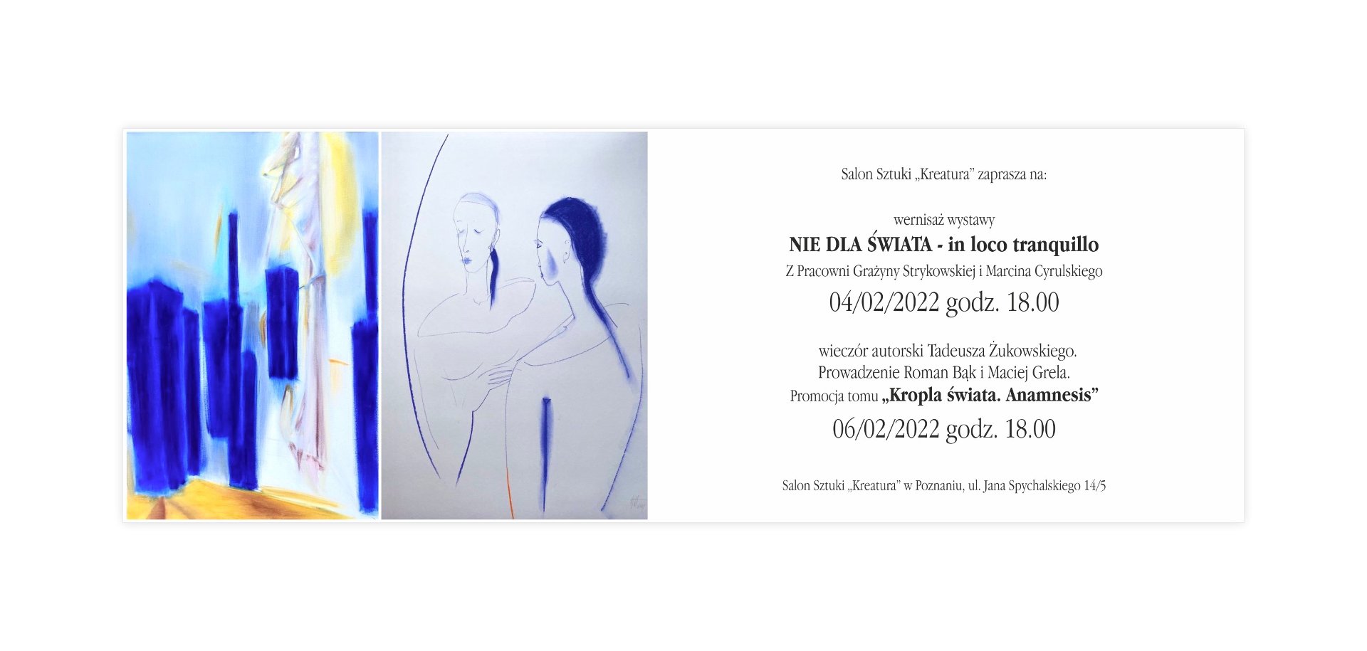 Jedna z prac artysty.