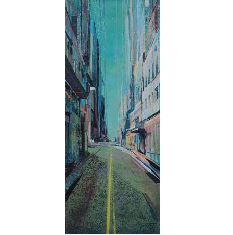 Jedna z prac artystki.