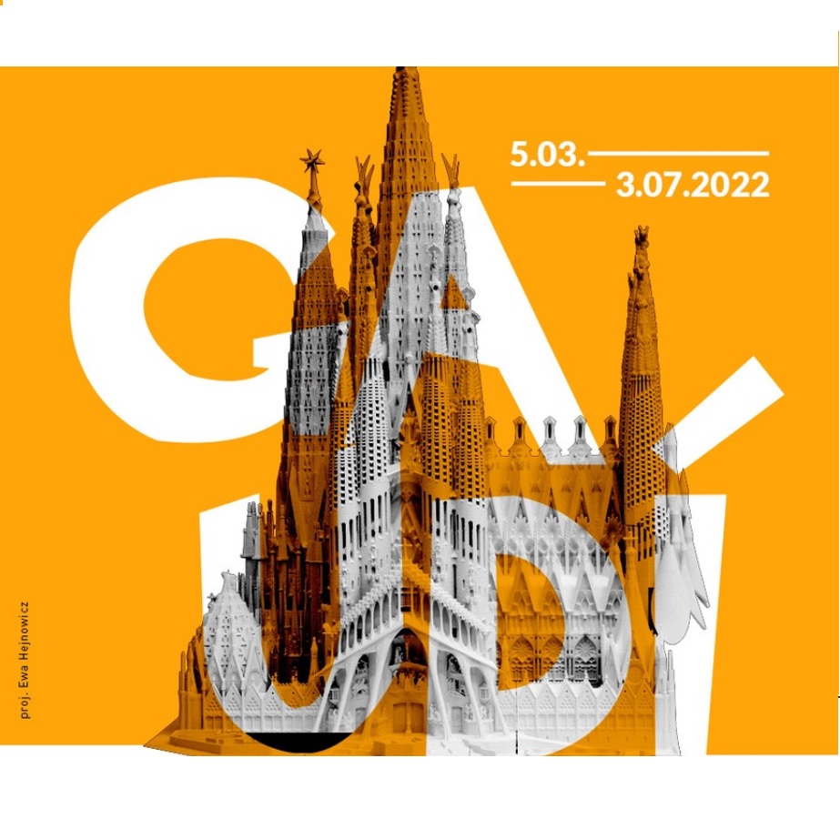 Na żółtym tle fragment katedry w Barcelonie jako grafika. Poza tym nazwa i daty wydarzenia.