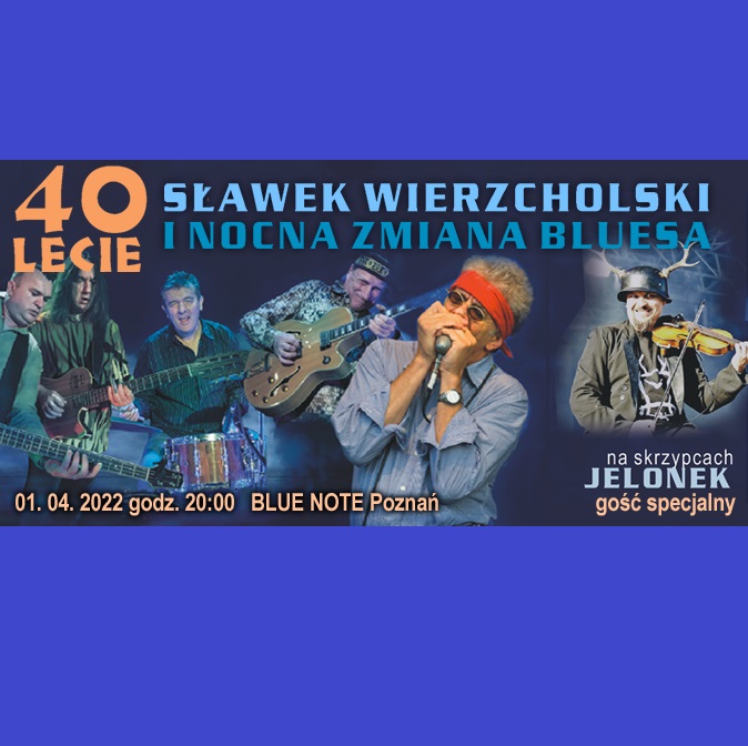 Baner z nazwą wydarzenia i zdjęciem członków zespołu.