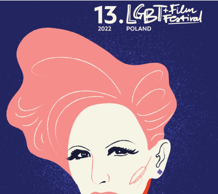 Plakat przedstawia rysowany wizerunek Kory