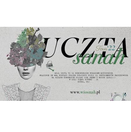 Zdjęcie artystki i nazwa wydarzenia.