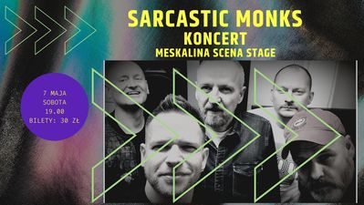 Zdjęcie członków zespołu oraz nazwa zespołu i trasy.