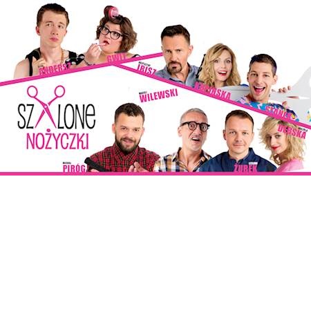 Zdjęcie aktorów grających w spektaklu.