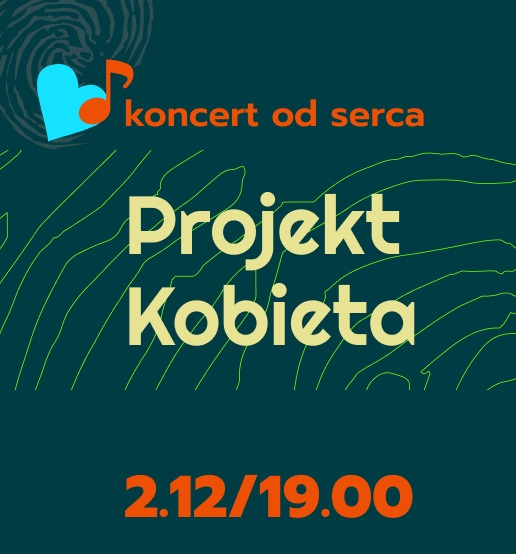 Baner promujący wydarzenie.Nazwa wydarzenia i data na zeilonym tle.