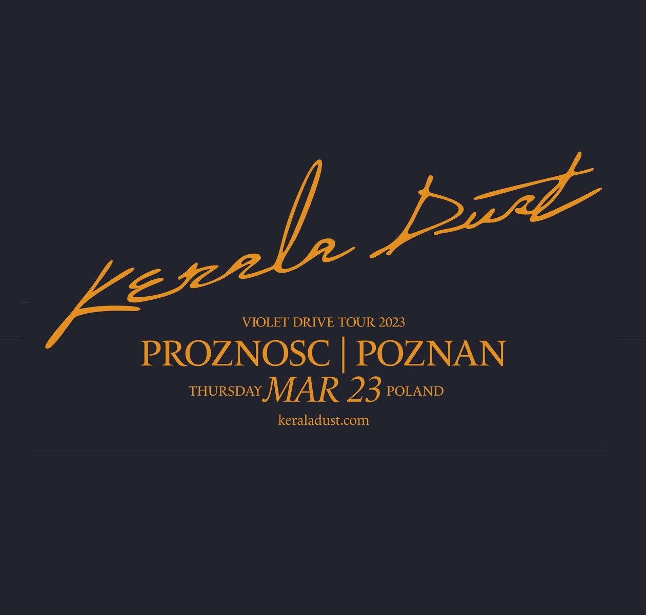 Baner z nazwą wydarzenia.