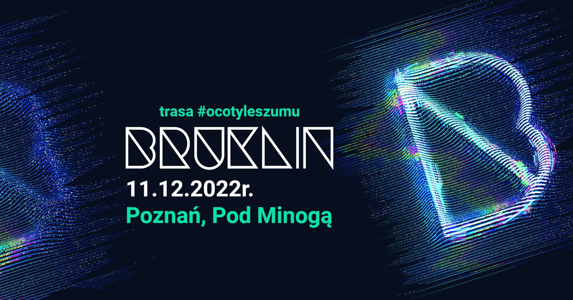 Baner promujący wydarzenie. Nazwa wydarzenia i data.