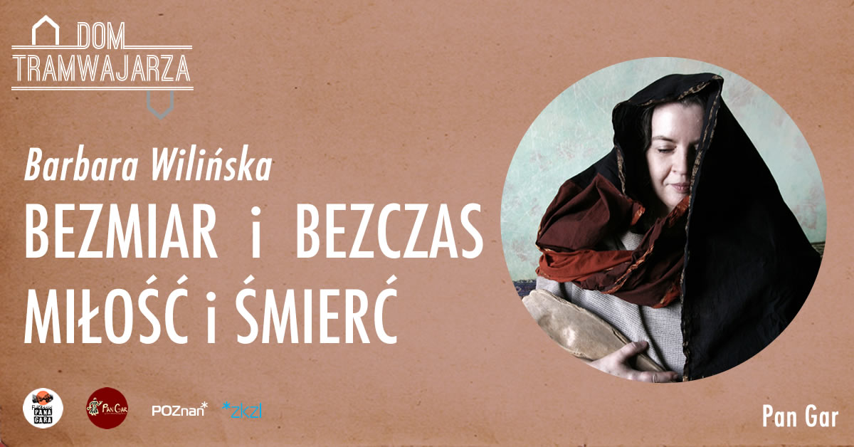 Baner promujący wydarzenie. Nazwa wydarzenia i zdjęcie artystki.