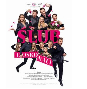 Baner promujący wydarzenie. Nazwa wydarzenia i zdjęcie artystów.