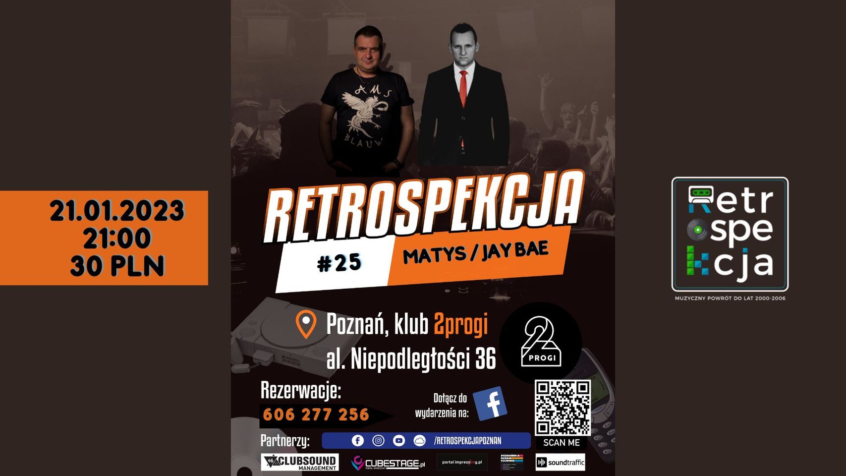 Baner promujący wydarzenie. Nazwa wydarzenia i data.
