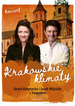 Baner promujący wydarzenie. Nazwa wydarzenia i zdjęcie artystów.