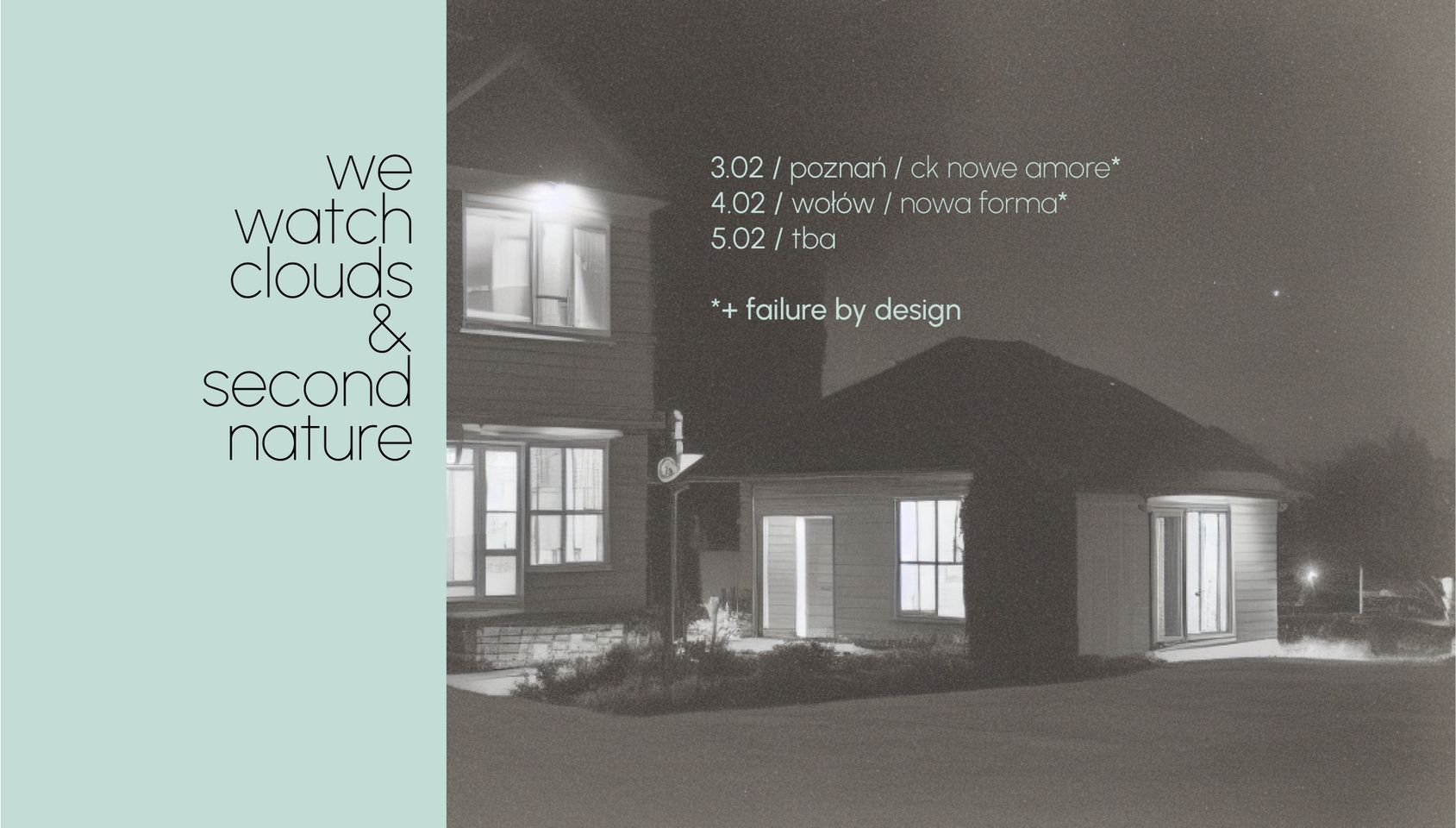 Baner promujący wydarzenie. Nazwa wydarzenia i data.