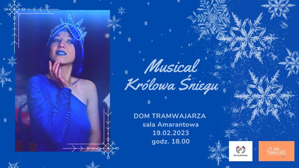 Baner promujący wydarzenie. Nazwa wydarzenia i zdjęcie artystki.