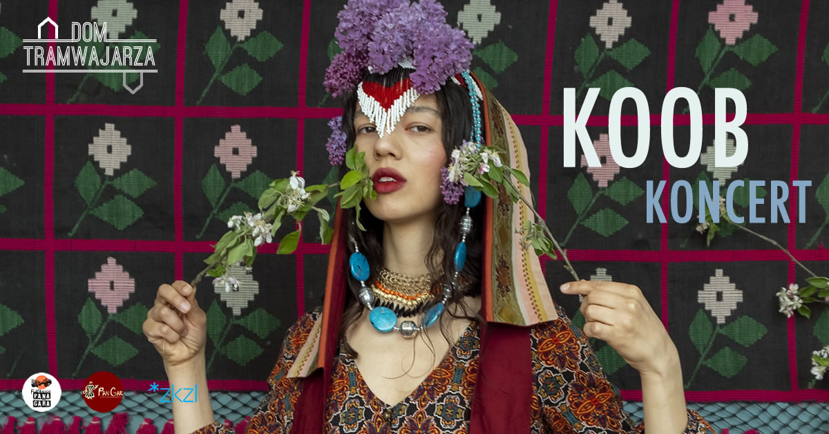 Baner promujący wydarzenie. Nazwa wydarzenia i zdjęcie artystki.