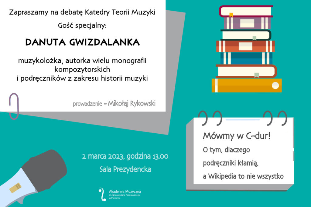 Baner promujący wydarzenie. Nazwa wydarzenia i data.