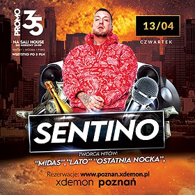 Baner promujący wydarzenie. Nazwa wydarzenia i zdjęcie artysty.