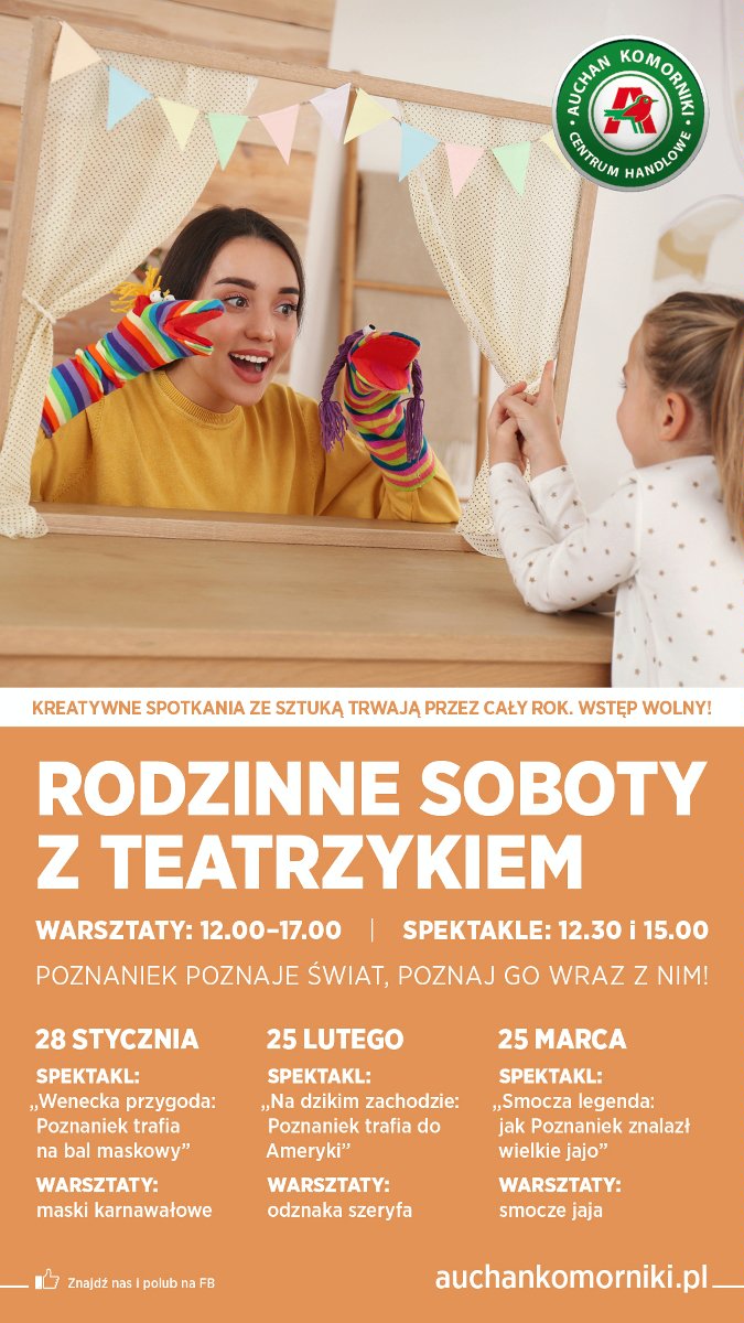 Baner promujący wydarzenie. Nazwa wydarzenia i data.