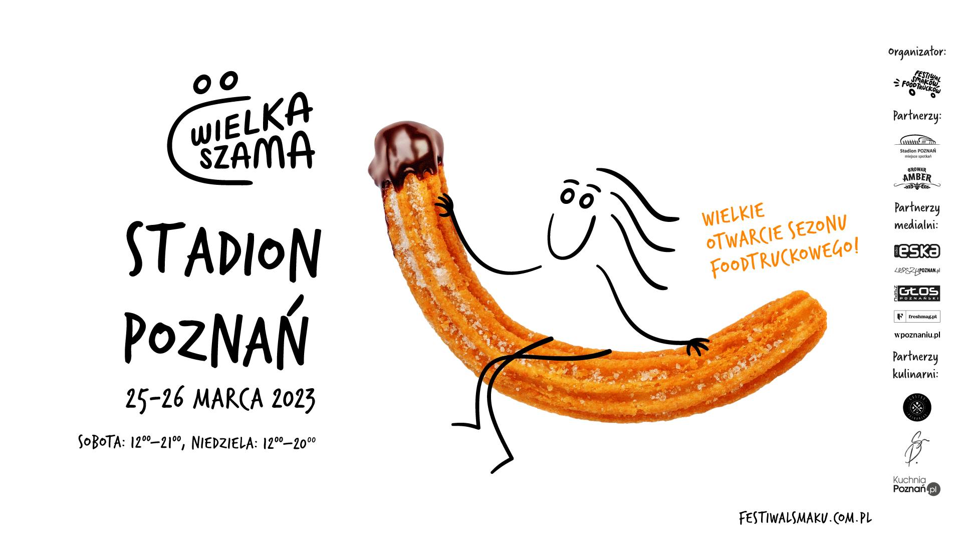 Baner promujący wydarzenie. Nazwa wydarzenia i data.