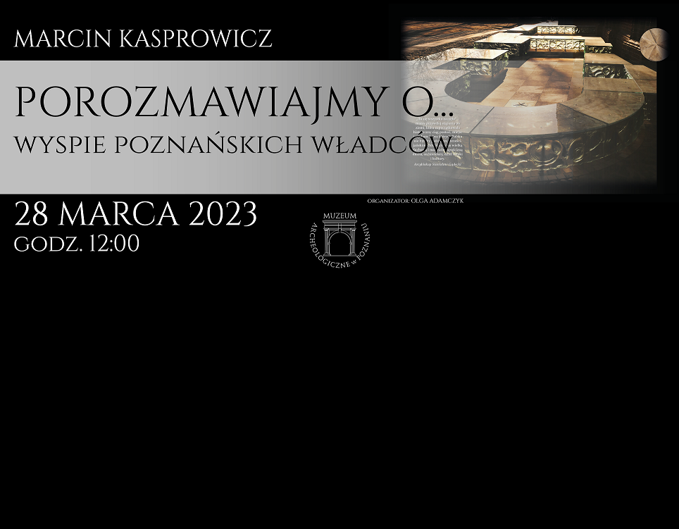 Instalacja artystyczna zarysu palatium Mieszka I (fot. K. Zisopulu).