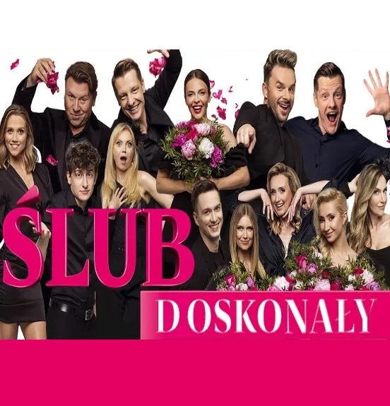 Baner promujący wydarzenie. Nazwa wydarzenia i zdjęcie artystów.