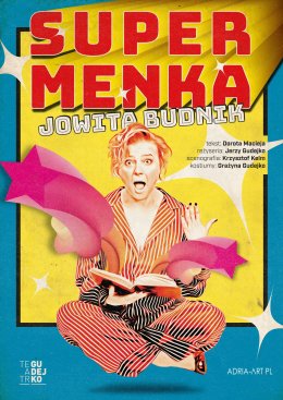 Baner promujący wydarzenie. Nazwa wydarzenia i zdjęcie artystki.