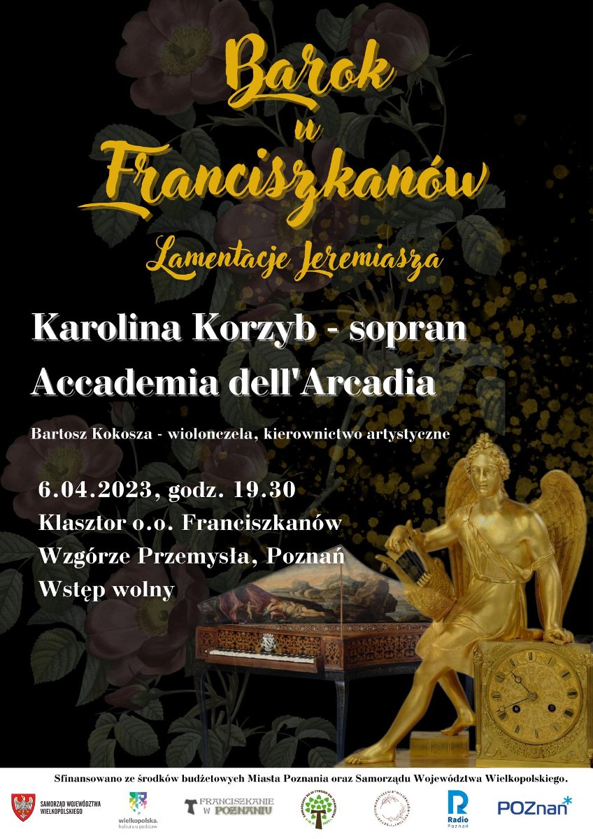 Baner promujący wydarzenie. Nazwa wydarzenia i data.