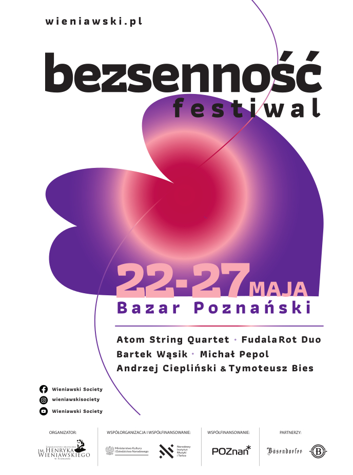 Baner promujący wydarzenie. Nazwa wydarzenia i data.