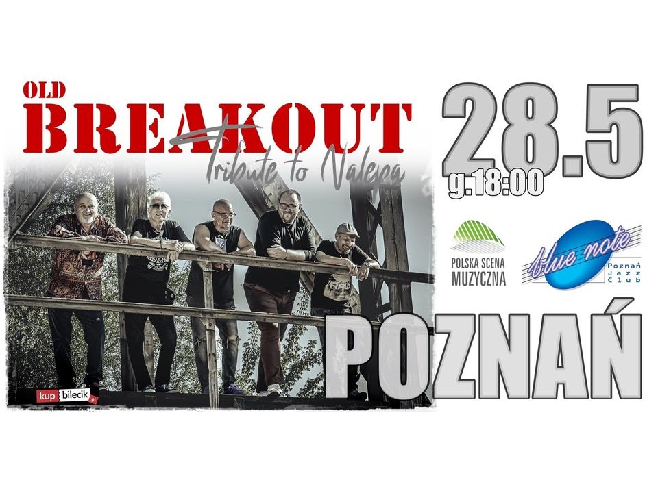 Baner promujący wydarzenie. Nazwa wydarzenia i zdjęcie artystów.