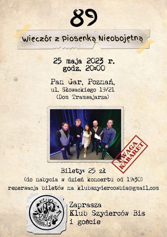 Baner promujący wydarzenie. Nazwa wydarzenia i data.