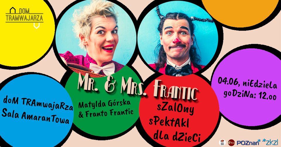 Baner promujący wydarzenie. Nazwa wydarzenia i zdjęcie artystów.