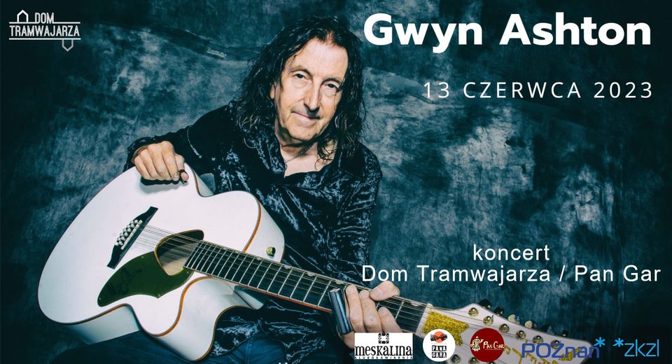 Baner promujący wydarzenie. Nazwa wydarzenia i zdjęcie artysty.