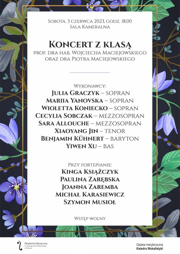 Baner promujący wydarzenie. Nazwa wydarzenia i data.