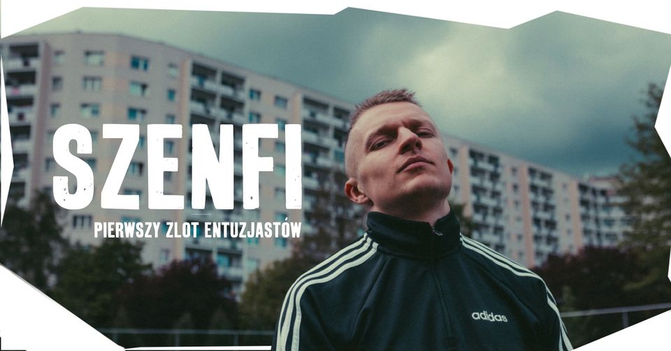 Baner promujący wydarzenie. Nazwa wydarzenia i zdjęcie artysty.