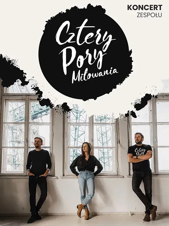 Baner promujący wydarzenie. Nazwa wydarzenia i zdjęcie artystów.